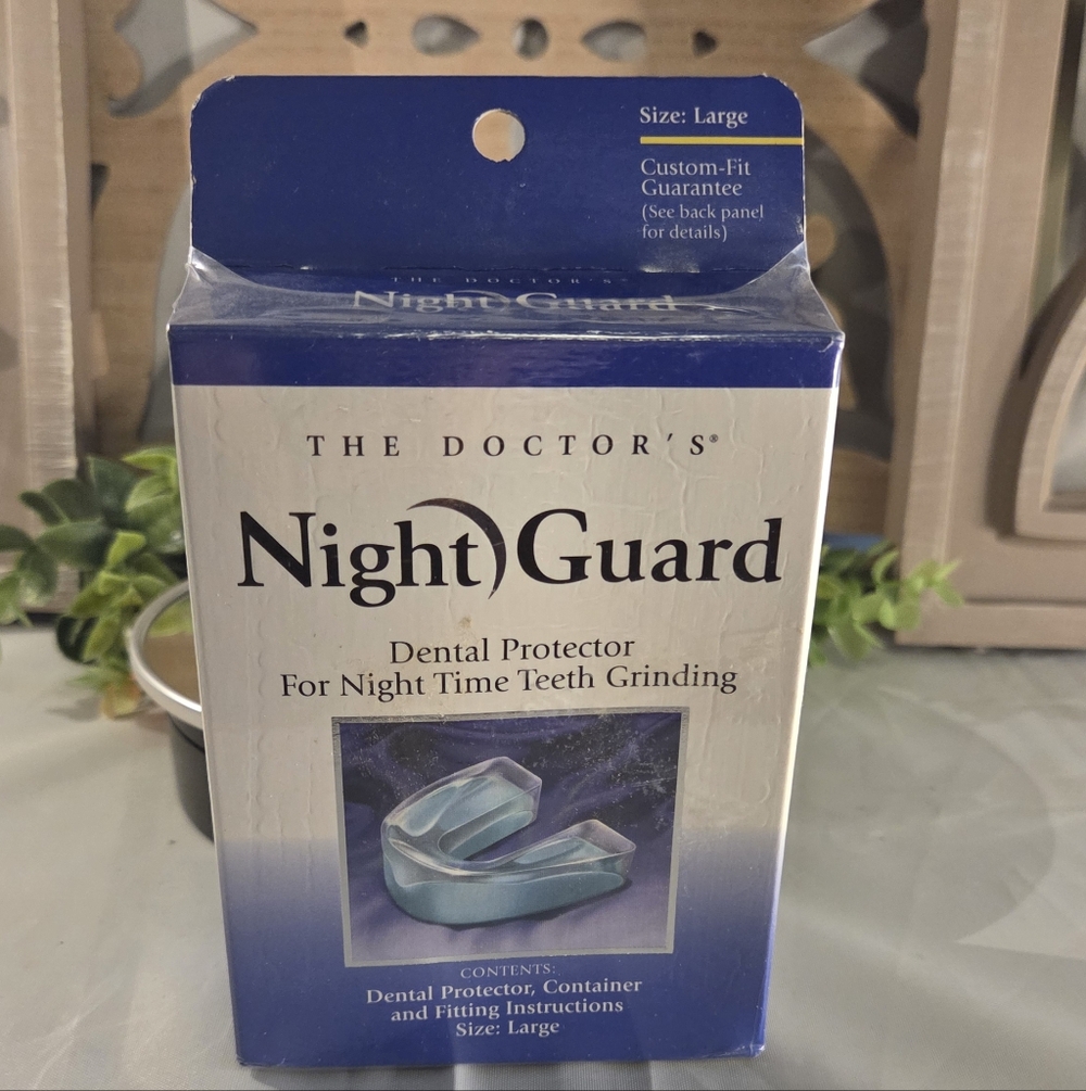 NEW Night Guard Teeth Grinding Protector 🦷 Custom Fit Sleep Relief Large